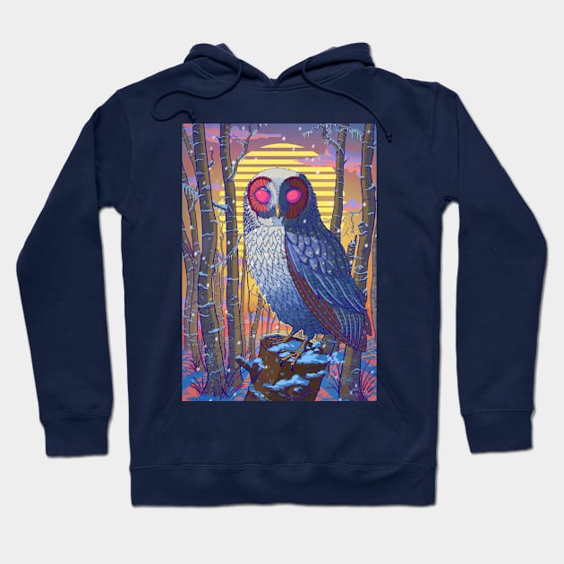 The Watchful One Hoodie by cianciolaadam